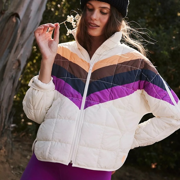 FP Movement x Hatch Printed Puffer Jacket - Picture 1 of 5